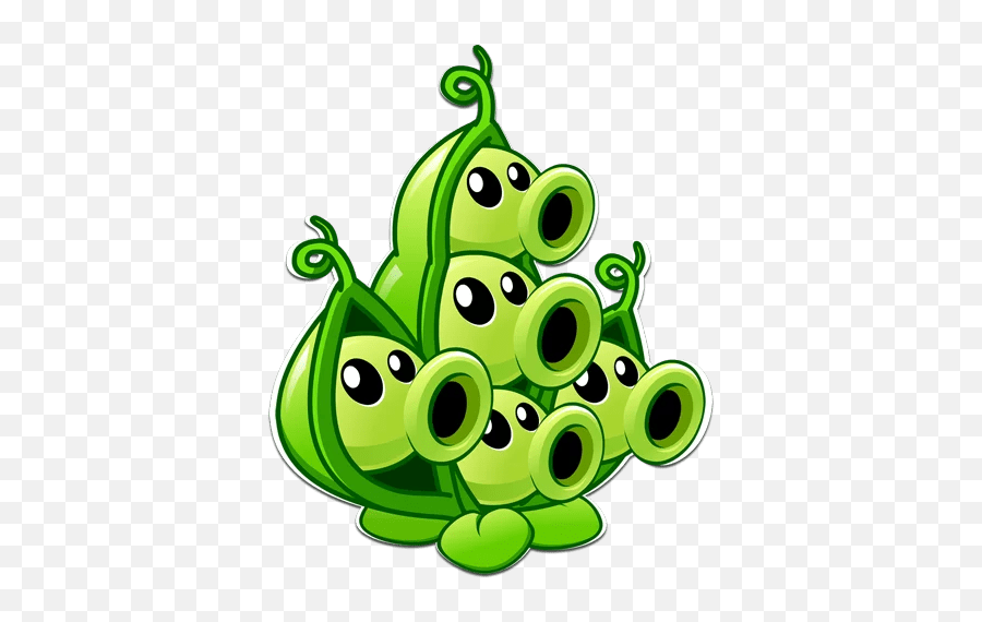 Plants Vs Zombies Stickers - Live Wa Stickers Plants Vs Zombies Png Emoji,Plants As Emotions Art