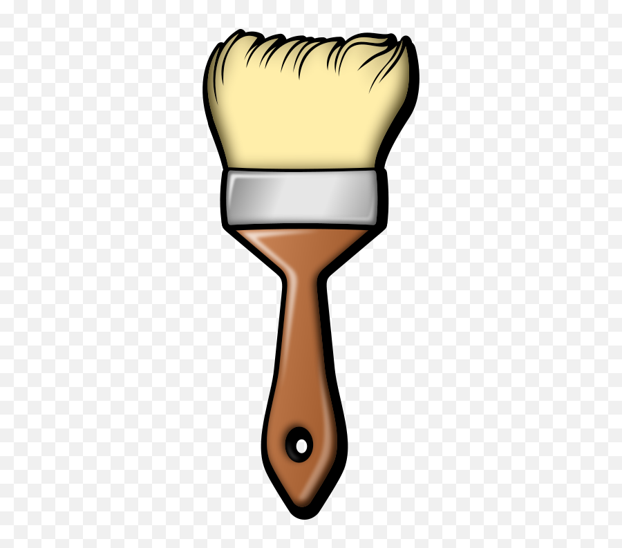 Free Clip Art Paintbrush By Vinsche Emoji,Art Pallet And Brush Emoji