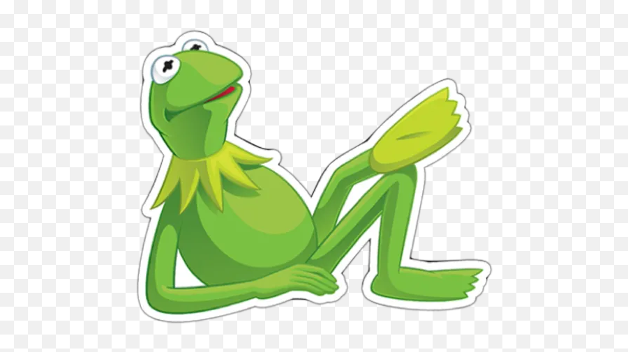 Sticker Maker - Kermit Pond Frogs Emoji,Frog And Tea Emoji Meaning