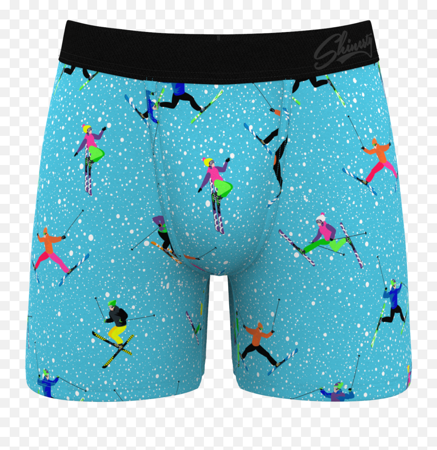 Ski Print Ball Hammock Pouch Underwear - Gym Shorts Emoji,Panties Emoji