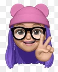 Memojis 2 Stickers For Whatsapp And Signal Makeprivacystick Emoji,Flower In Hair Emoticon Tumblr