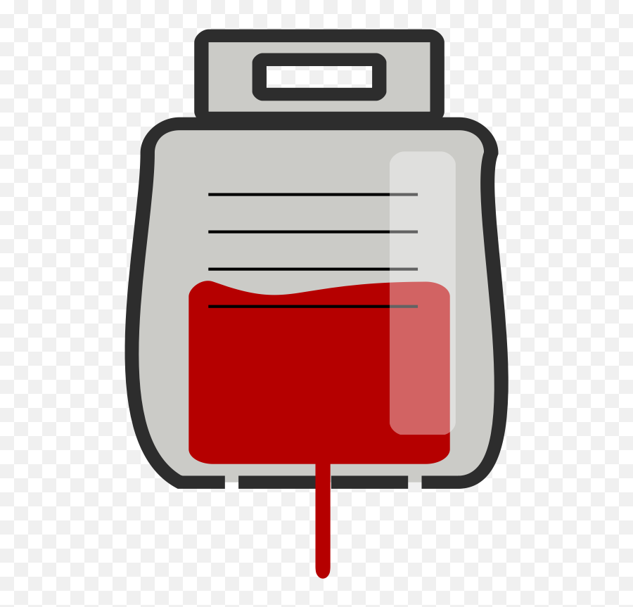 Iv Drip - Openclipart Emoji,Blood Bag Emoji