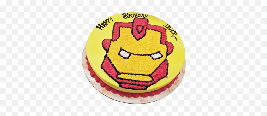 Kids Cakes 4 - Superhero Emoji,Round Emoji Cake