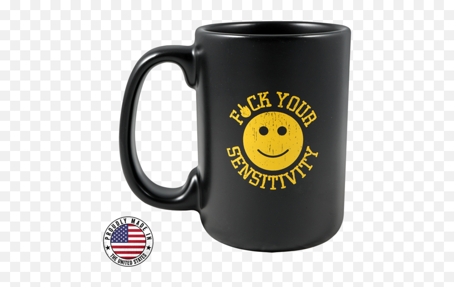Fck Your Sensitivity 2 - F Your Sensitivity Emoji,Coffee Cup Emoticon
