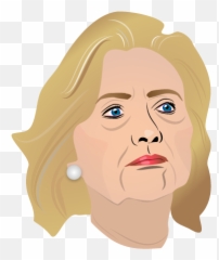 Download Hillary Vector - Hair Design Emoji,Clinton Emoji