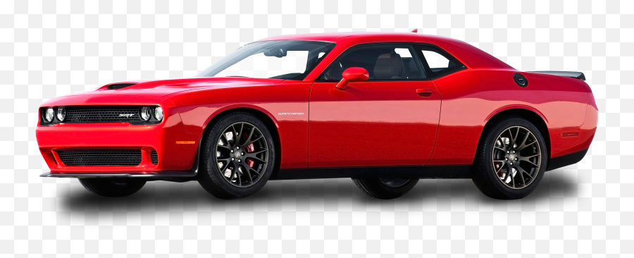 Red Dodge Challenger Car Png Image - Dodge Challenger Hellcat Emoji,Car Pop Car Emoji