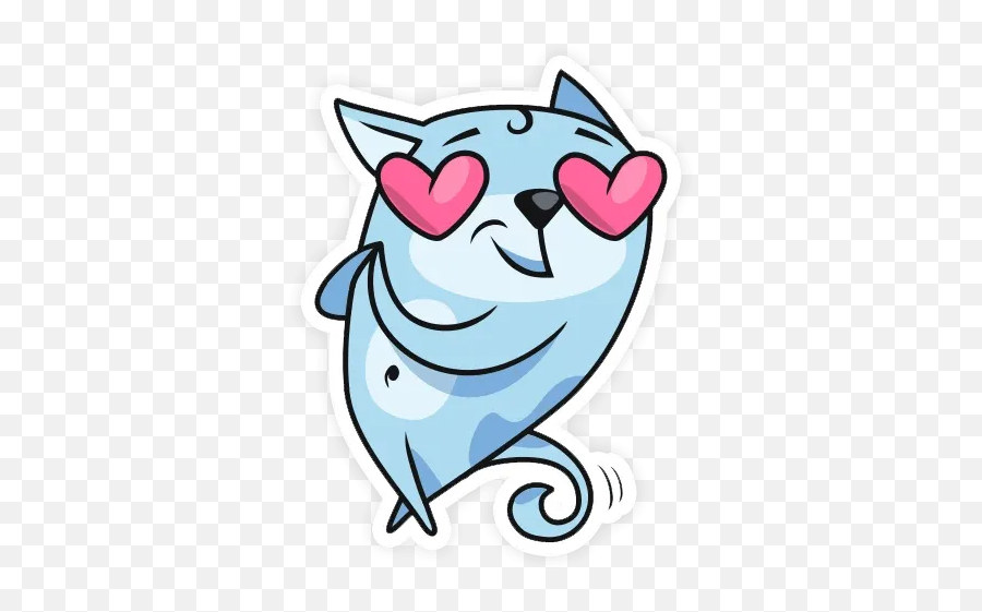 Emoji Stickers Set For Telegram - Happy,Cat Emoji Set