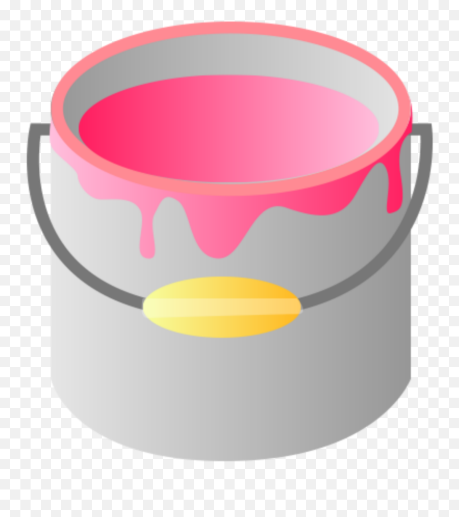 Mq Pink Paint Splash Bucket Sticker - Vector Paint Buckets Emoji,Paint Bucket Emoji