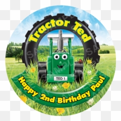 Tractor Archives - Edible Cake Toppers Ireland Tractor Ted Cake Topper Emoji,John Deere Emoji