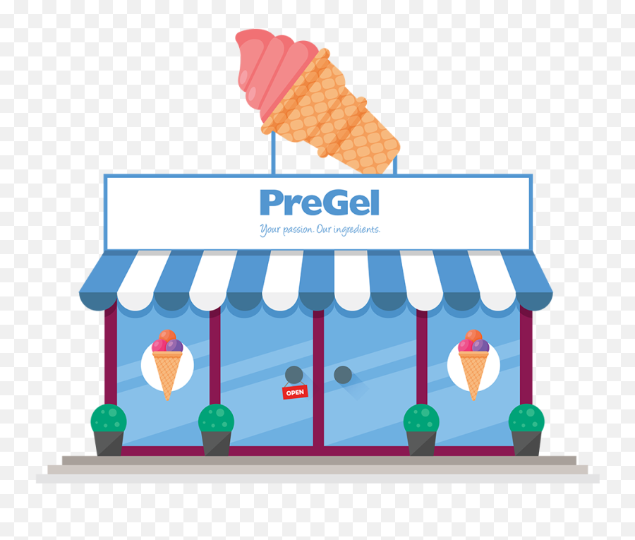 Ice Cream Store Png Transparent - Loja De Sorveteria Png Emoji,Emoji Answers Ice Cream Cloud