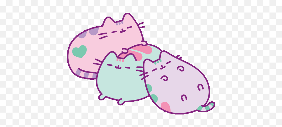 Top Twenty Three Stickers For Android - Pusheen Cat Gif Emoji,Pusheen The Cat Emoji