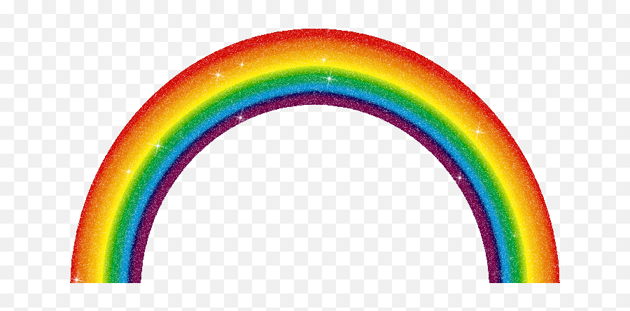Rainbow Glitter Rainbow Rainbow - Animated Gif Pot Of Gold Gif Emoji,Upside Down Emoji Pillow