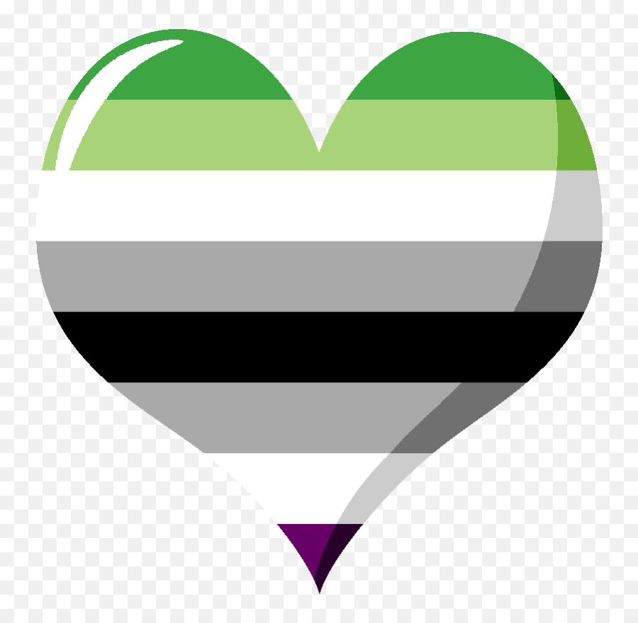 Lgbt Ace Asexual Aro Sticker By Peach U200du200d - Vertical Emoji,Asexual Heart Emoji