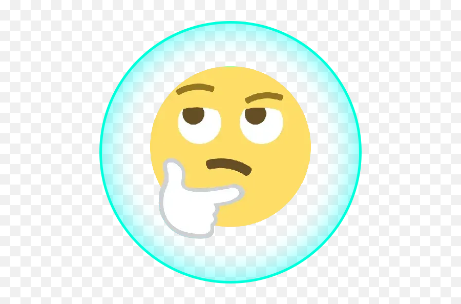 Emojis Whatsapp Stickers - Stickers Cloud Icon Thinking Face Emoji,Chewbacca Emoticon
