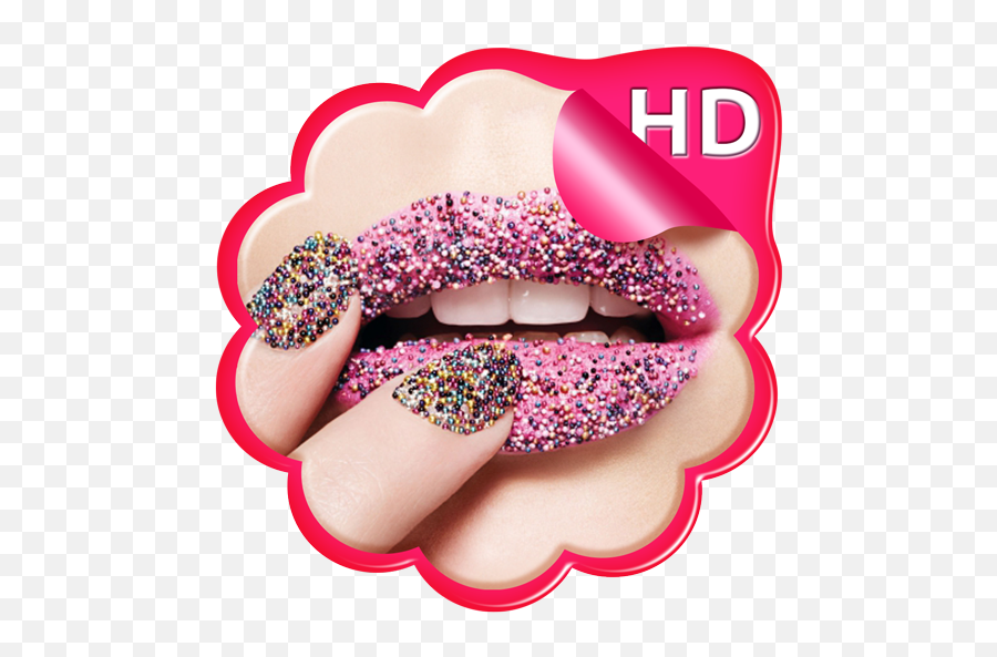 Sugar Lips Live Wallpaper Hd - Google Play U0027 Nails Cosmetics Emoji,Emotions Wallpaper Hd