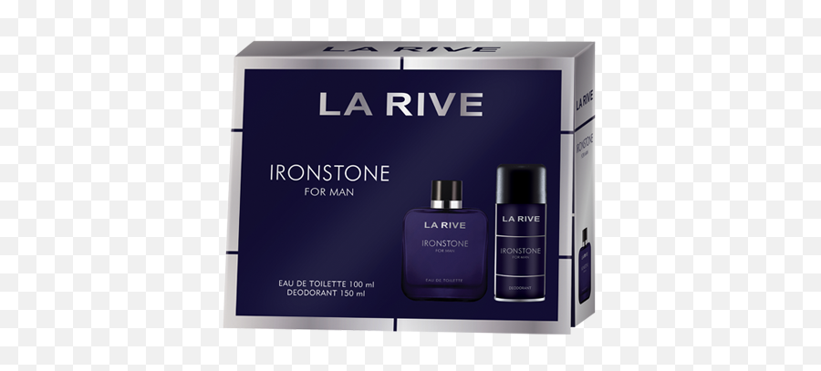 La Rive Parfums Cosmetics - La Rive Ironstone Gift Set Emoji,Dove Emotion Paris Perfumania