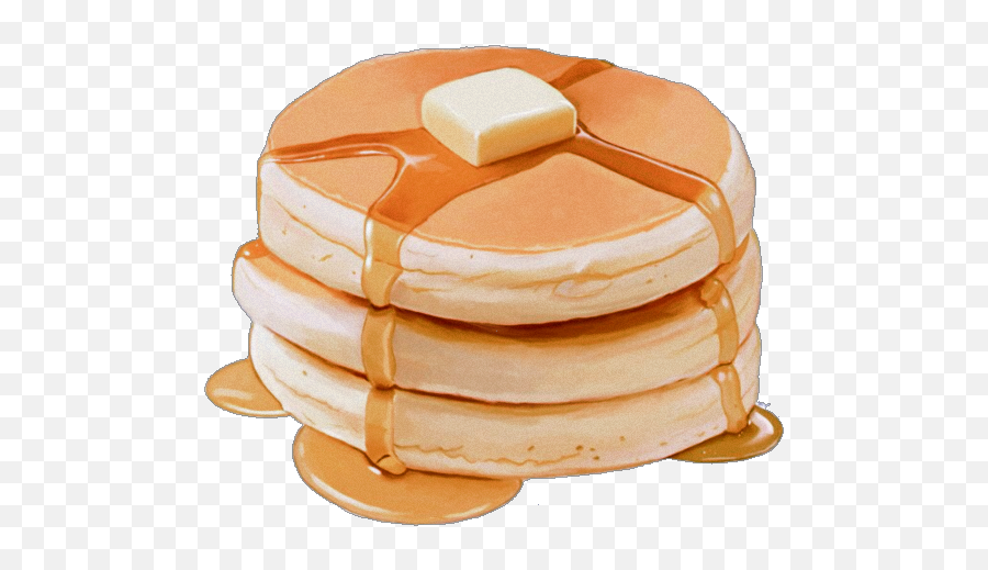 Pan Pancake Aeshetics Aeshetic Sticker - Pancakes Png Emoji,Emoji Pancake Pan