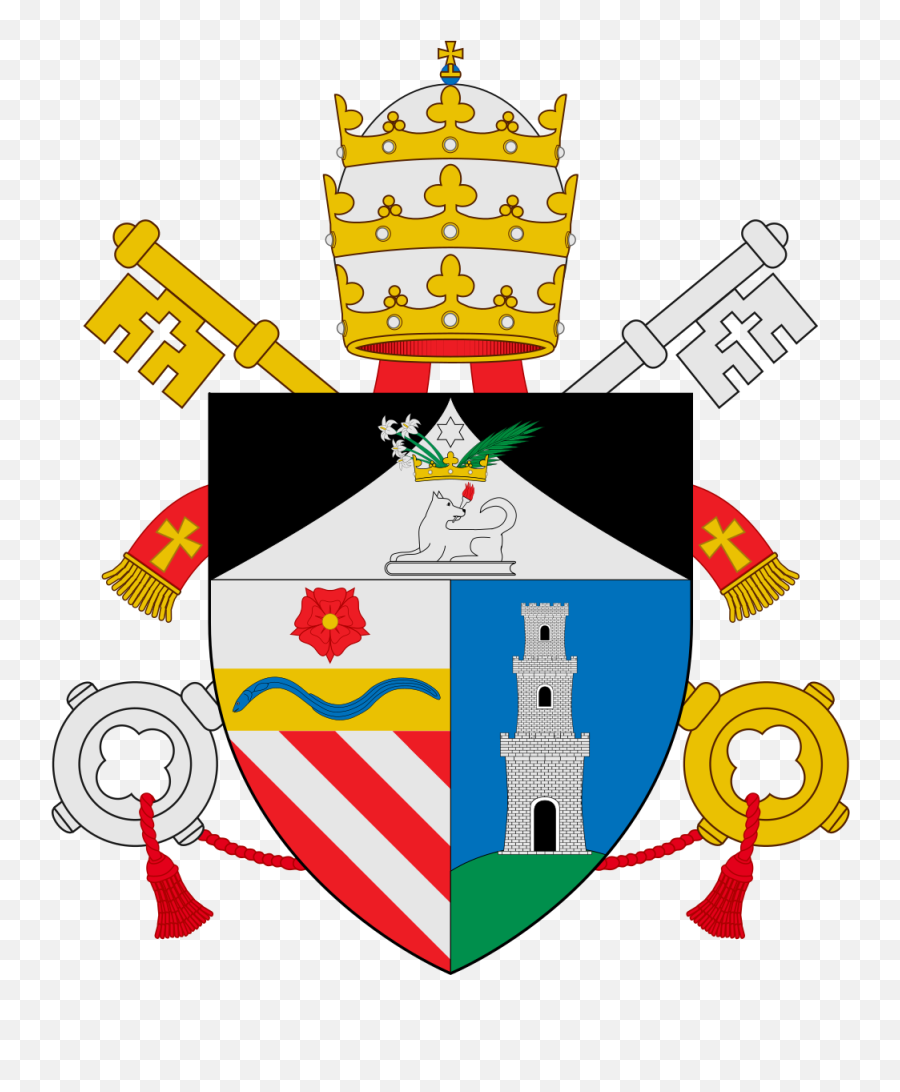 Baronius The Amish Catholic - Pope Leo Xii Coat Of Arms Emoji,Penitent Emotion