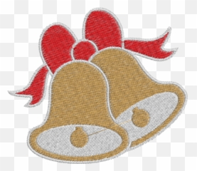 Matriz De Bordado Sino De Natal 02 - Campanas De Navidad Bordadas Emoji,Emoticons De Natal