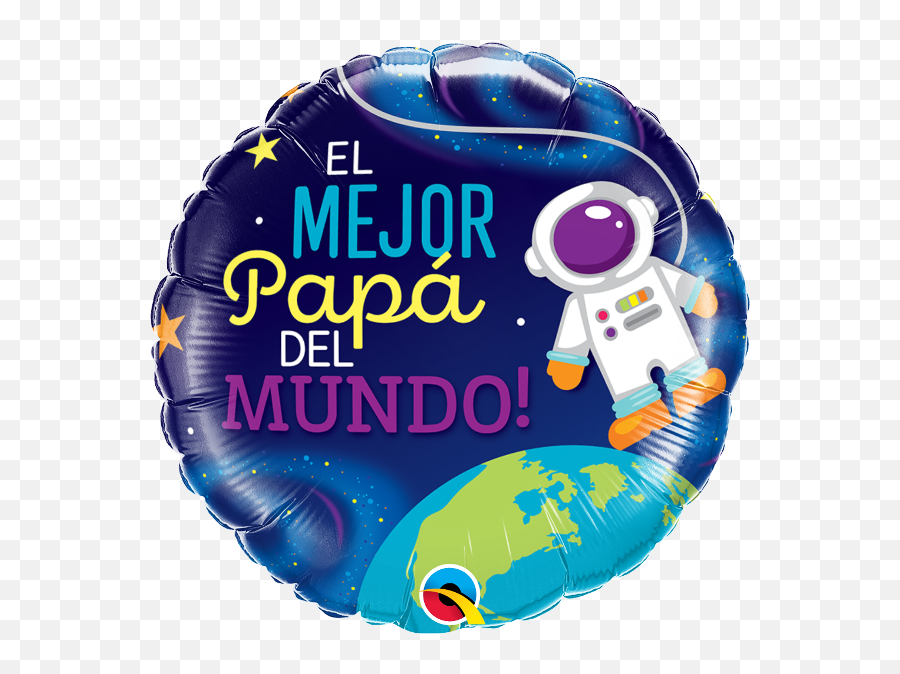 Globo El Mejor Papá Del Mundo Astronauta 45cm - Globo El Mejor Papa Del Mundo Emoji,Emojis De Whatsapp Cumplea?os Globo El Mejor Papá Del Mundo Astronauta 45cm - Globo El Mejor Papa Del Mundo Emoji,Emojis De Whatsapp Cumplea?os