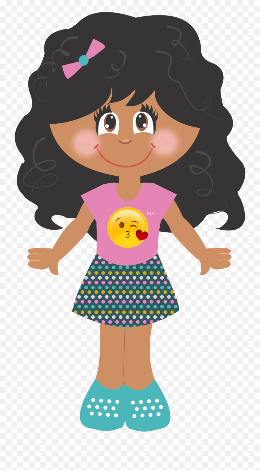Meninas Bonecas Emoji,Maria Chiquinha Emoticon Whatsapp