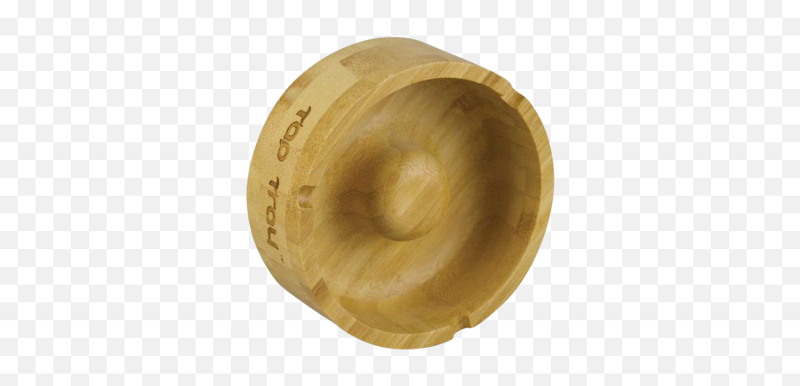 Pulsar Bamboo Tap Tray Basic Round Ashtray - Solid Emoji,Bamboo Emoji