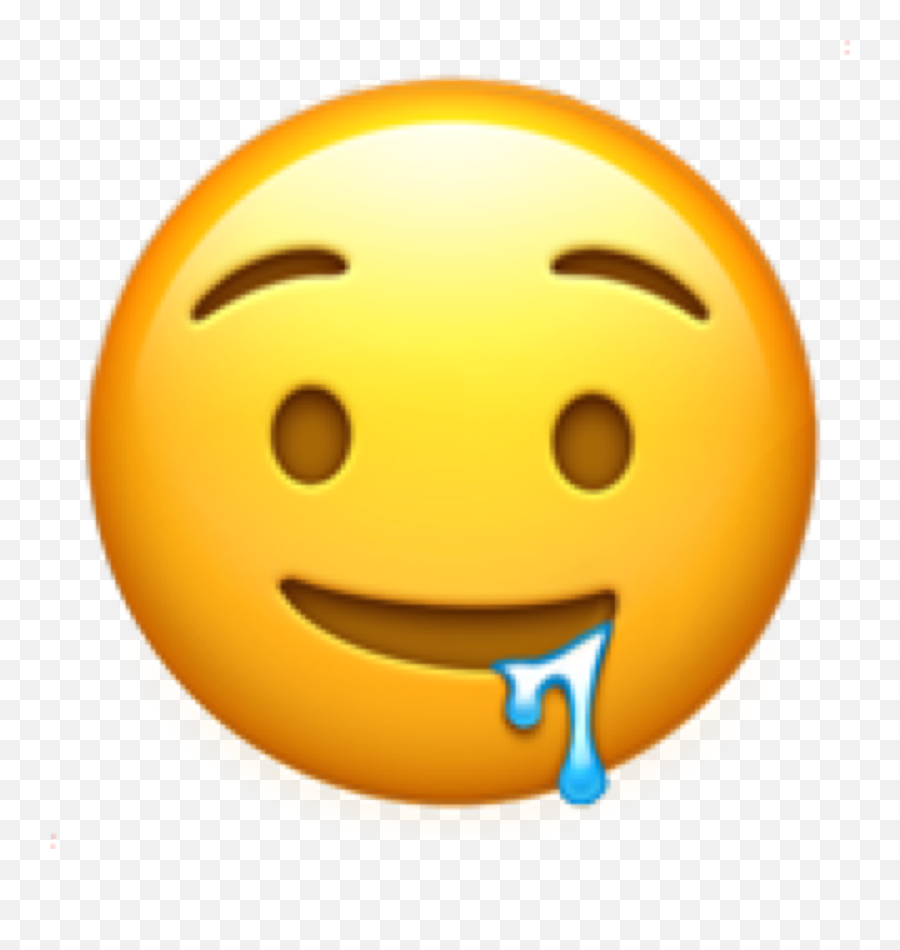 Whoa Drooling Emoji Distracted - Iphone Drooling Emoji,Drooling Emoji Png