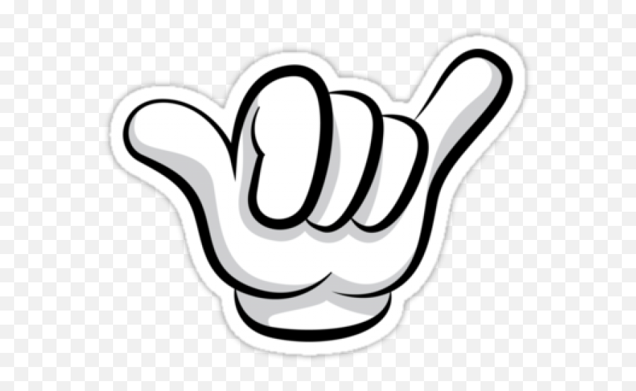 Sorry - Mickey Mouse Hand Sign Emoji,Shaka Emoji Iphone