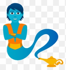 Gif - Joypixels Emoji,Genie Lamp Emoji