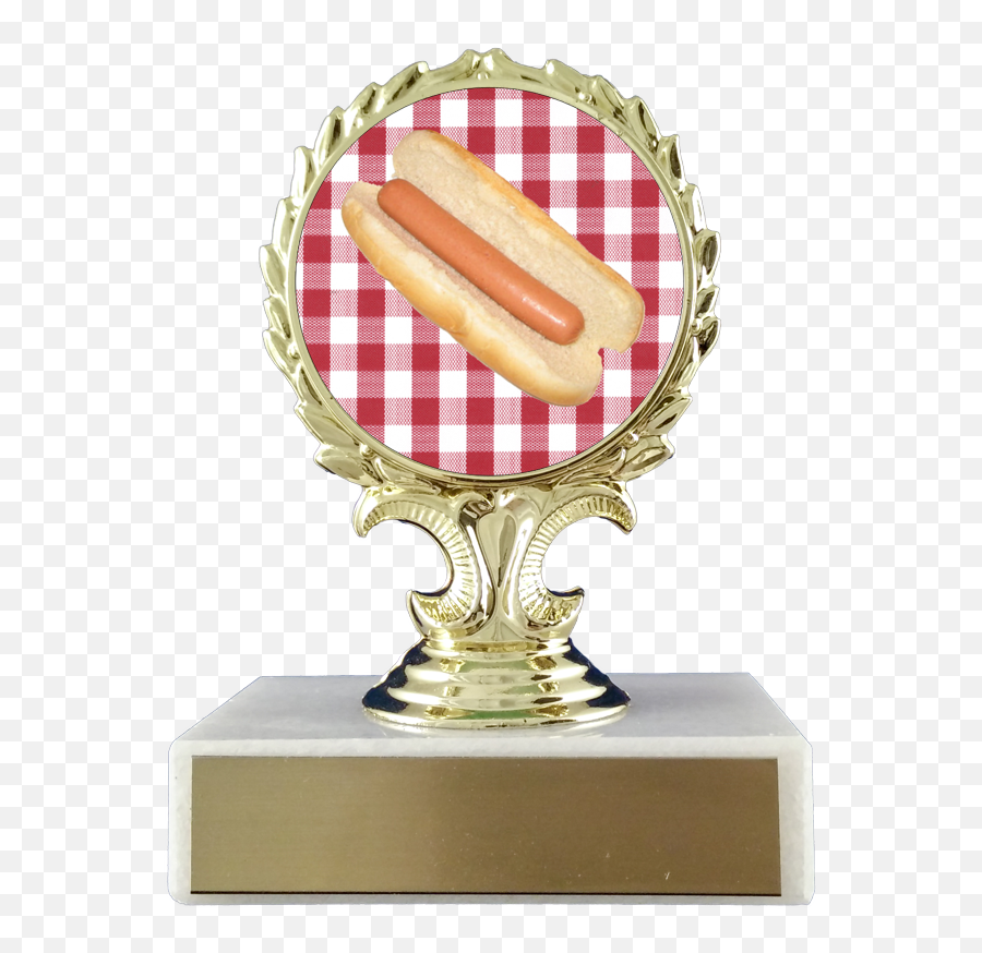 Hot Dog Logo Trophy - Alien Trophy Emoji,What Does The Emoji Hot Dog,pizza,taco,controller= To