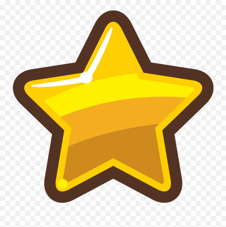 Gold Medal Star Cartoon Drawing - Cartoon Gold Star Png Emoji,Gold Star Emoji
