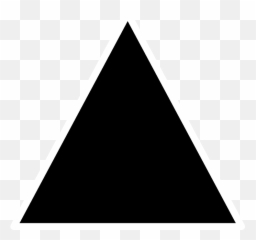 Emblem - Imagen De Un Triángulo Negro Emoji,Emoticon Flama