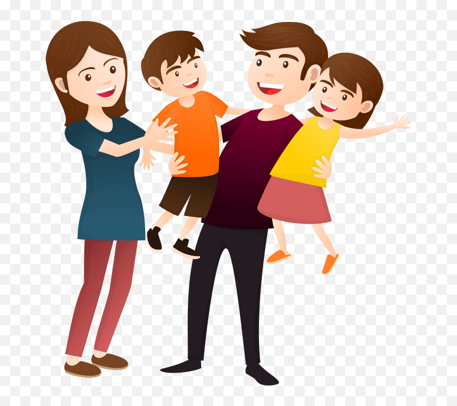 Happy Family Clipart Png Transparent Png - Full Size Clipart Emoji,Emoticon Buho