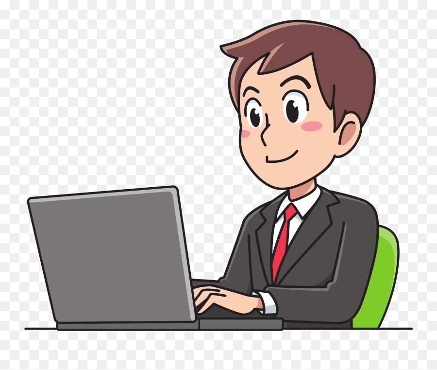 Man Working Png - Transparent Stock Business Man Big Image Businessman Clipart Emoji,Stick Figure Emotions Clipart
