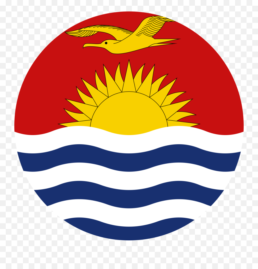 Kiribati Flag Emoji U2013 Flags Web - Flag Of Kiribati,Half Emoji