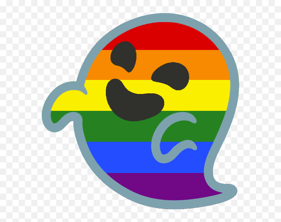 Party Posts Lgbt Ghost - Happy Emoji,Catalan Flag Emoji