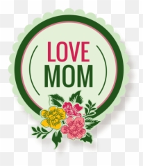 Mother Day Label - Transparent Png U0026 Svg Vector File Etiquetas Dia De Las Madres Png Emoji,Mother's Day Emoji