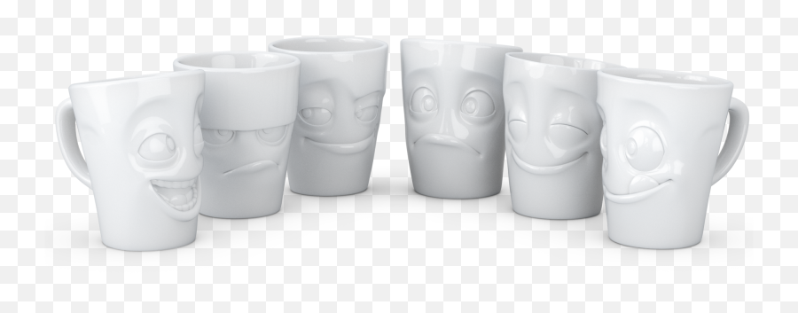 Mug Set - Grande 58products Emoji,Grumpy Emotion