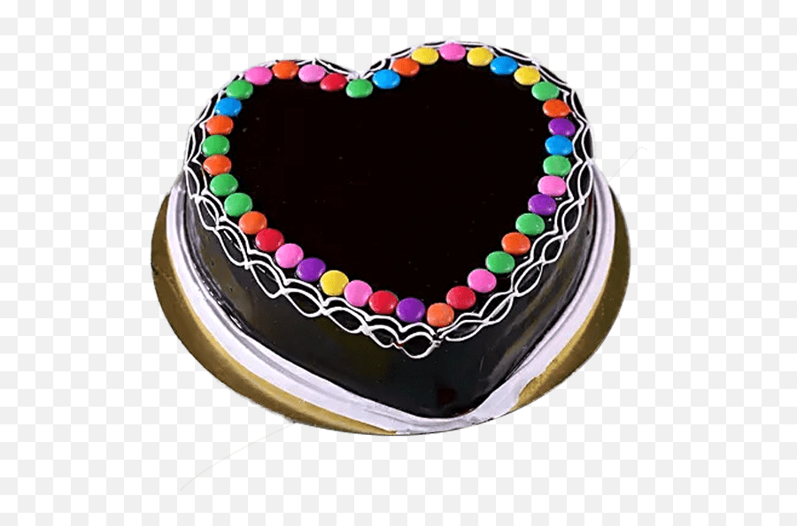 Beautifully Designed Cakes From Cake Island - Birthday Heart Shape Chocolate Cake Emoji,Heart Emoji Cake