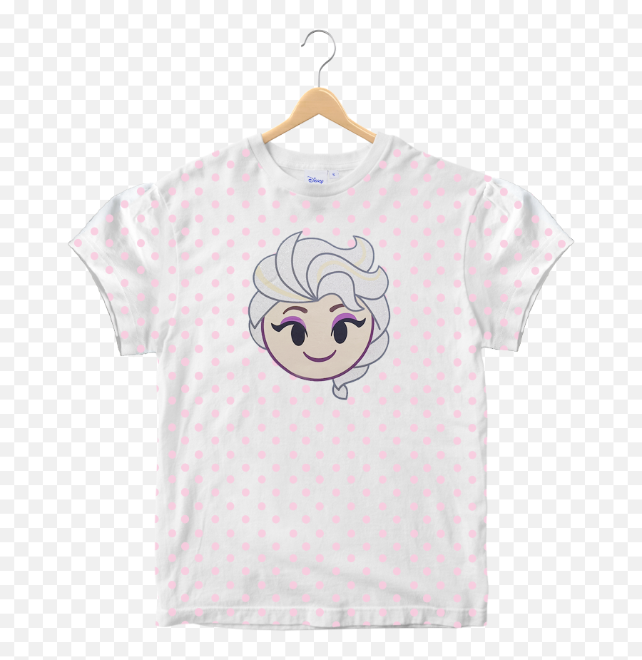 Disney Emoji Kids Graphic T - Shirt I Common Sense,Elsa As An Emoji