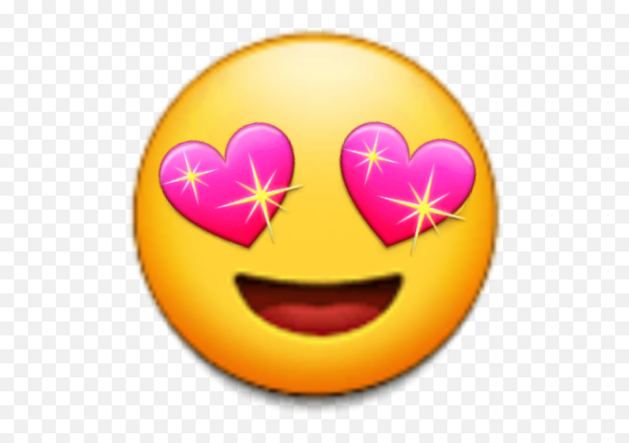 Emoji Samsung Herzaugen Sticker - Happy,Samsung Emoji Meme