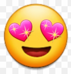 Emoji Samsung Herzaugen Sticker - Happy,Samsung Emoji Meme
