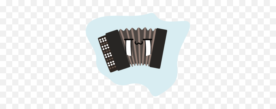 Kawaii Accordion Icon Gráfico Por Thaartstudio Creative Emoji,Double Bass Violin Emoji