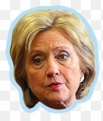 Download Hd Hillary Clinton Emoji - Senior Citizen,Clinton Emoji