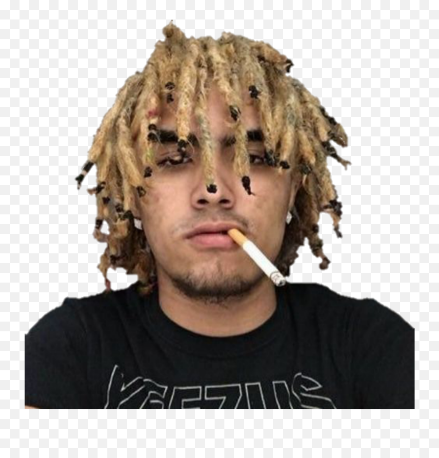 Lilpump Lil Pump Sticker By - Lil Pump Hair Emoji,Lil Pump Emoji