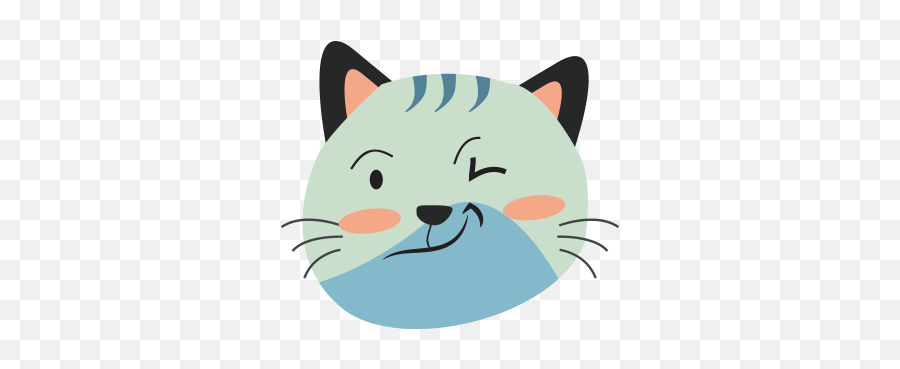 Face Cats Emoji For Imessage By Thuan Bui - Happy,Dog And Cat Emoji