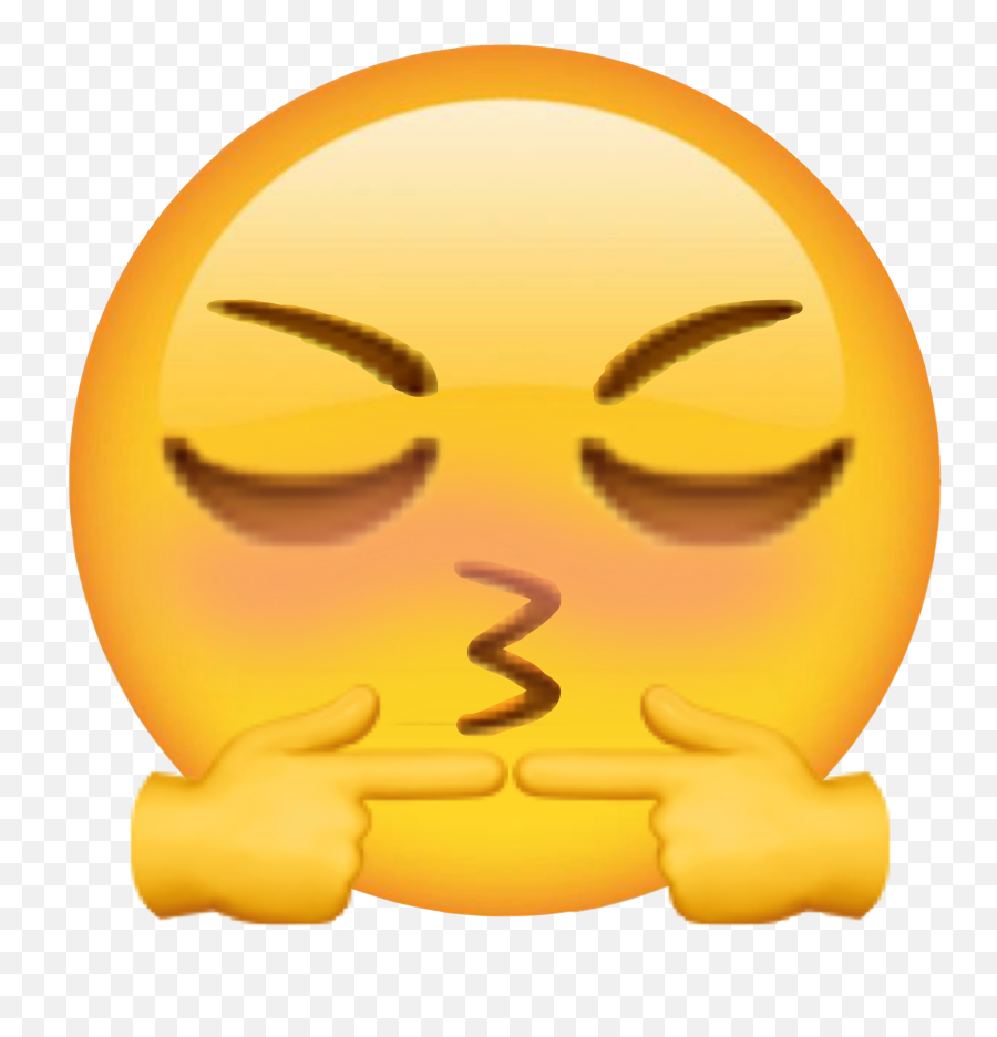 Emoji Tsundere Blush Angry Shy Sticker By Alana - Happy,Angry Emoji