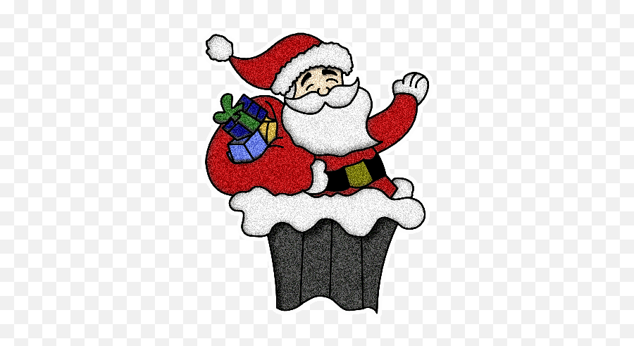 Free Santa Animated Cliparts Download - Moving Santa Claus Animation Emoji,Dancing Santa Emoticon