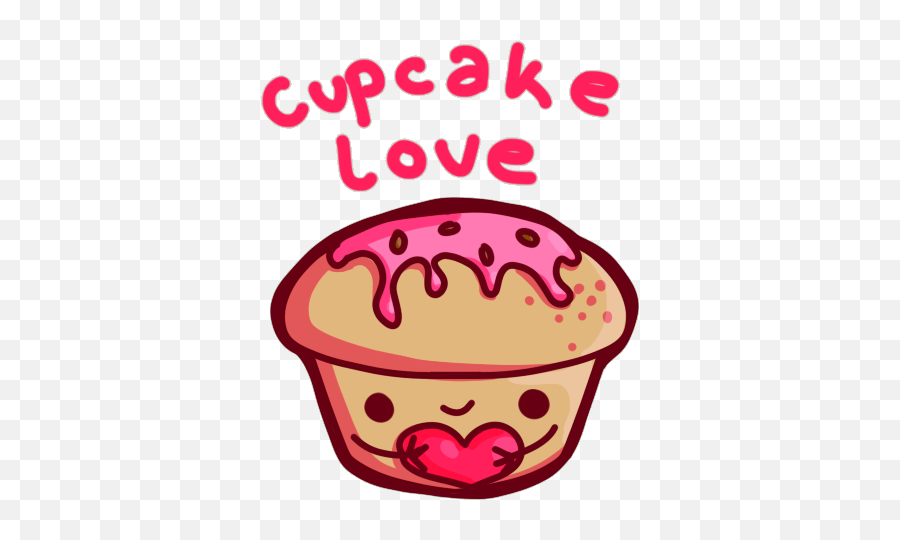 Animated Cupcake Gif - Clip Art Library Animado Gif De Cupcakes Emoji,Wechat Gif Emoticon