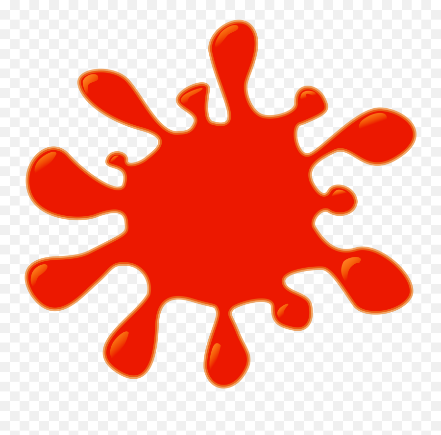 Blood Clipart Emoji Blood Emoji - Red Color Splash Clipart,Blood Emoji